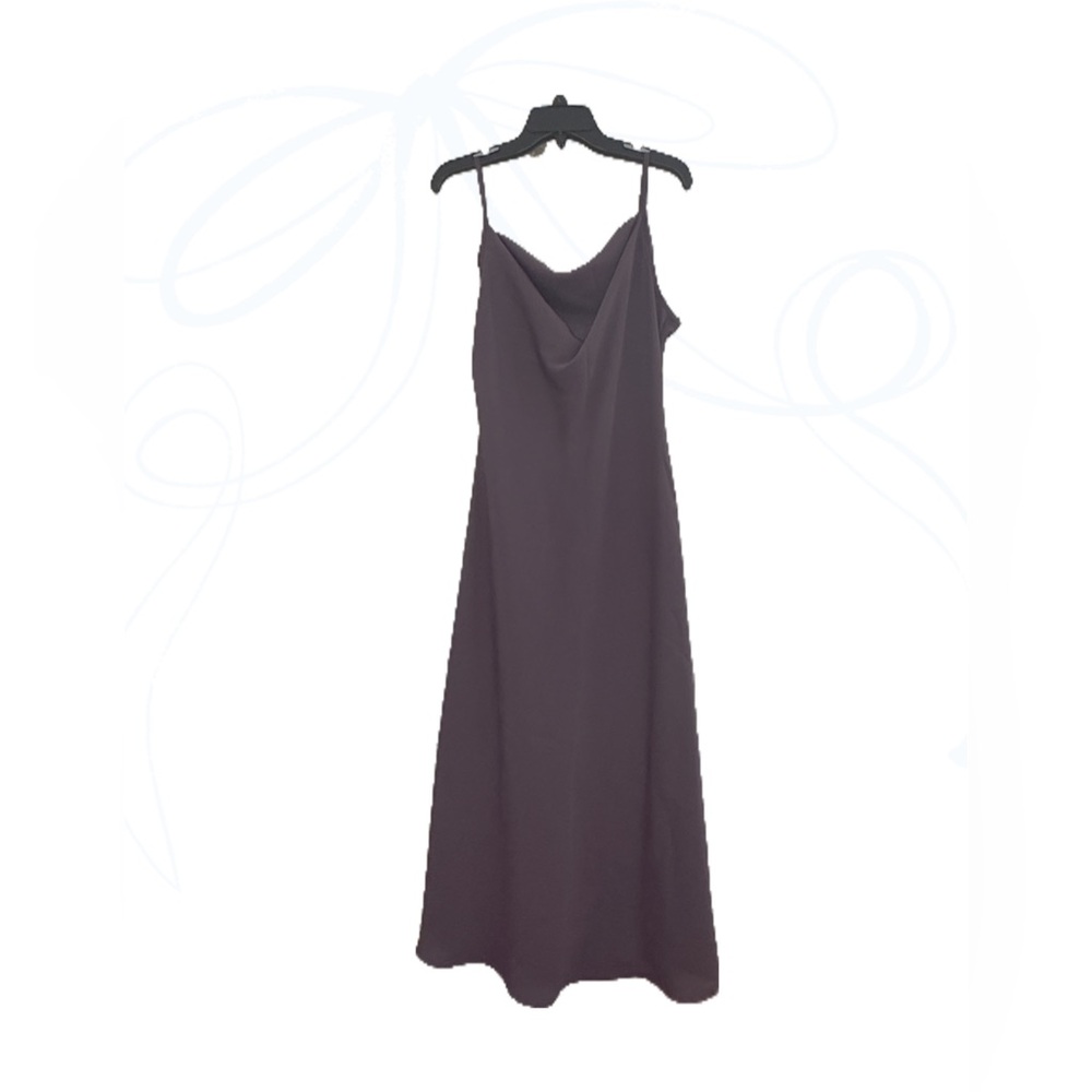 Elegant Purple Slip Dress